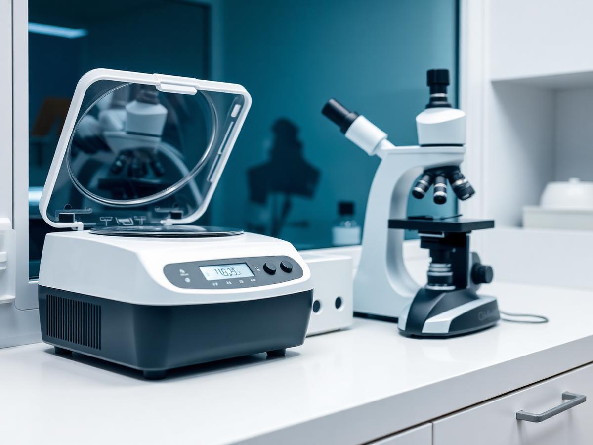 Modern laboratory equipment